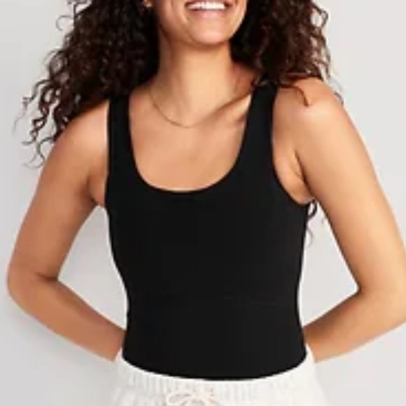 NWT Old Navy Black Powerchill Bodysuit -Size Small - Picture 1 of 8